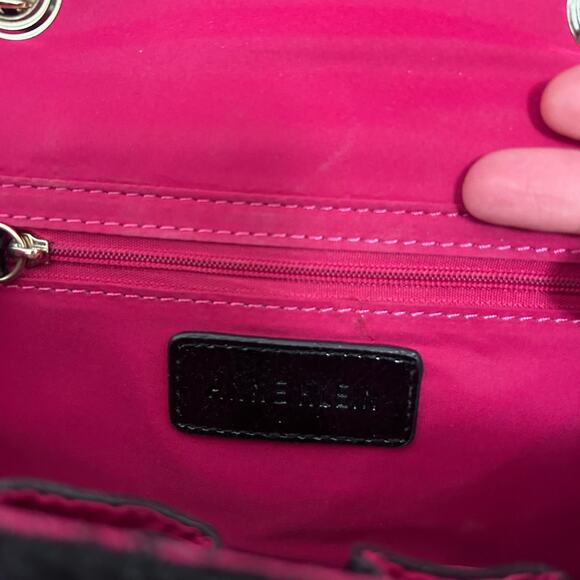 Anne Klein Black Tweed Bag - Picture 5 of 5